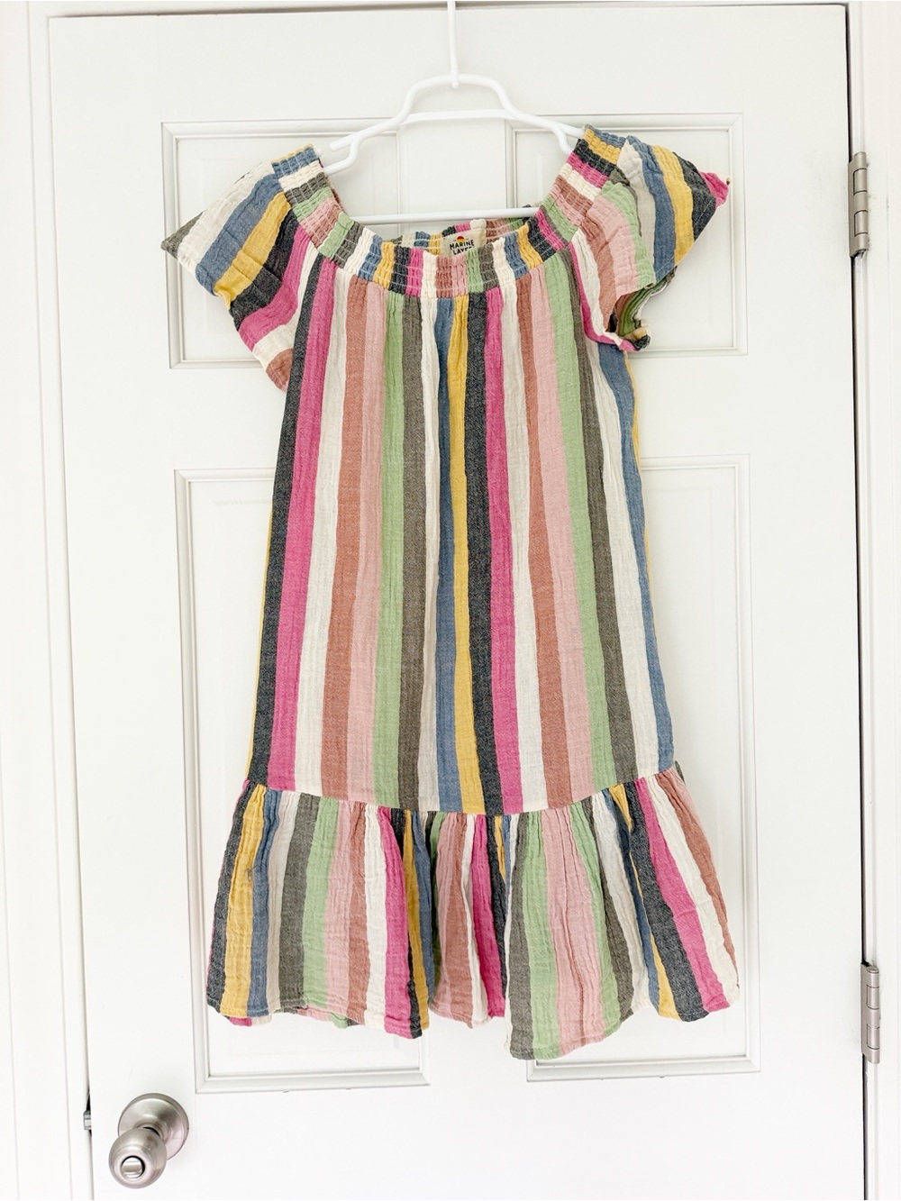 MARINE LAYER shirley rainbow dress size S